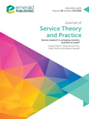 cover image of Journal of Service Theory and Practice, Volume 29, Number 5-6